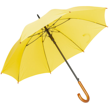 Парасолька-тростина напівавтомат 'Ізабелла' ТМ "Sun Line" &Oslash;103 cм (Жовтий)