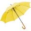Парасолька-тростина напівавтомат 'Ізабелла' ТМ "Sun Line" &Oslash;103 cм (Жовтий)