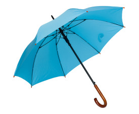 Парасолька-тростина напівавтомат 'Ізабелла' ТМ "Sun Line" &Oslash;103 cм (Блакитний)