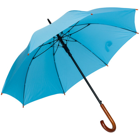 Парасолька-тростина напівавтомат 'Ізабелла' ТМ "Sun Line" &Oslash;103 cм (Блакитний)