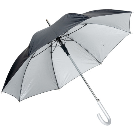 Парасолька-тростина напівавтомат 'Сабріна' ТМ "Sun Line" &Oslash;104 cм (Чорний)