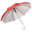 Парасолька-тростина напівавтомат 'Сабріна' ТМ "Sun Line" &Oslash;104 cм (Червоний)