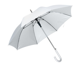 Парасолька-тростина напівавтомат 'Сабріна' ТМ "Sun Line" &Oslash;104 cм (Срібний)