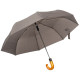 Складана парасолька напівавтомат 'Брендон' ТМ "Sun Line" &Oslash;97 cм (Сірий)