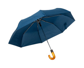 Складана парасолька напівавтомат 'Брендон' ТМ "Sun Line" &Oslash;97 cм (Темно-синій)