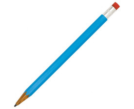 Олівець автоматичний пластиковий 'Lookalike' (Блакитний) Олівець автоматичний пластиковий 'Lookalike' (Блакитний)