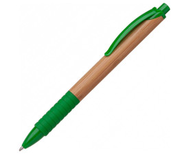 ЕКО ручка бамбукова 'Bamboo Rubber' (Зелений)