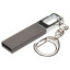 Флеш-пам'ять 'Елеганс' 128 Гб з карабіном (Графітовий)
