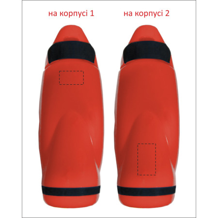 Пляшка пластикова 650 мл (Червоний)