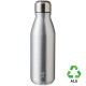 Пляшка з переробленого алюмінію 'Adalyn' 550 мл (Срібний)