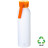 Пляшка з переробленого алюмінію 'Ariana' 650 мл матова (Помаранчевий)