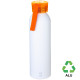 Пляшка з переробленого алюмінію 'Ariana' 650 мл матова (Помаранчевий)