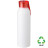 Пляшка з переробленого алюмінію 'Ariana' 650 мл матова (Червоний)