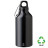 Пляшка з переробленого алюмінію 'Erich' 400 мл (Чорний)