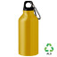 Пляшка з переробленого алюмінію 'Erich' 400 мл (Жовтий)