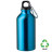 Пляшка з переробленого алюмінію 'Erich' 400 мл (Блакитний)