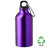 Пляшка з переробленого алюмінію 'Erich' 400 мл (Фіолетовий)