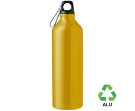 Пляшка з переробленого алюмінію 'Gerda' 750 мл (Жовтий)