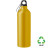 Пляшка з переробленого алюмінію 'Gerda' 750 мл (Жовтий)