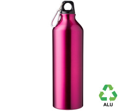 Пляшка з переробленого алюмінію 'Gerda' 750 мл (Рожевий)