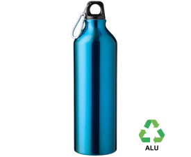 Пляшка з переробленого алюмінію 'Gerda' 750 мл (Блакитний)