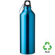 Пляшка з переробленого алюмінію 'Gerda' 750 мл (Блакитний)