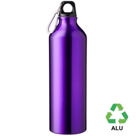 Пляшка з переробленого алюмінію 'Gerda' 750 мл (Фіолетовий)