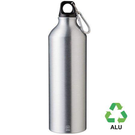 Пляшка з переробленого алюмінію 'Gerda' 750 мл (Срібний)