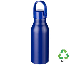 Пляшка з переробленого алюмінію 'Jakob' 700 мл (Синій)