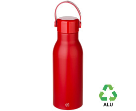 Пляшка з переробленого алюмінію 'Jakob' 700 мл (Червоний)