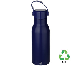 Пляшка з переробленого алюмінію 'Jakob' 700 мл (Темно-синій)