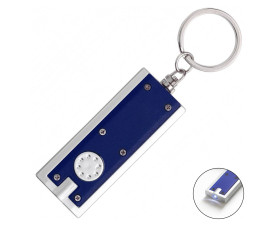 Брелок-ліхтарик пластиковий 'Mitchell' 1 LED (Синій)