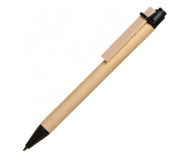 ЕКО ручка картонна 'Peter' (Чорний)