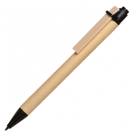 ЕКО ручка картонна 'Peter' (Чорний)