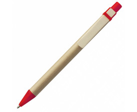 ЕКО ручка картонна 'Peter' (Червоний)