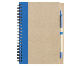 ЕКО блокнот 'Stella' + ручка (Синій)