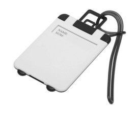 Бирка для багажу пластикова 'Jenson' (Білий)