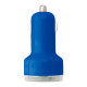 Автомобільний зарядний пристрій 2 порти USB 2.0 (Синій)