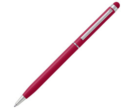 Ручка-стилус алюмінієва 'Irina' поворотна (Червоний)
