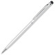 Ручка-стилус алюмінієва 'Irina' поворотна (Срібний)