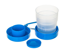 Склянка складана пластикова 'Dolly' 220 мл (Синій) Склянка складана пластикова 'Dolly' 220 мл (Синій)