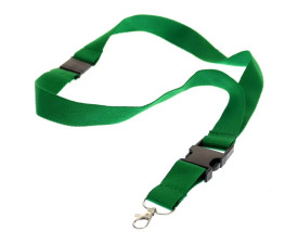 Ремінець 'Bobbi' 25 мм для бейджа (Зелений)