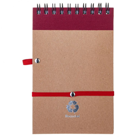 ЕКО блокнот 'Emory' А6 + ручка (Червоний)