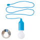Світильник 'Kirby' LED (1 Вт) на шнурку (Блакитний)