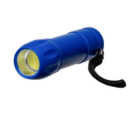 Ліхтарик 'Keira' пластиковий COB-LED (Синій)