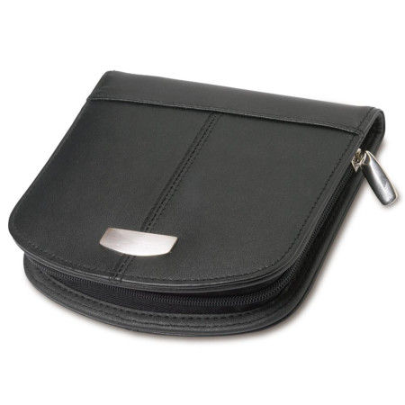 Футляр для CD шкіряний (Чорний)