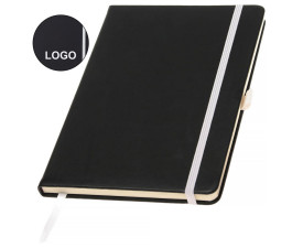 Записна книжка 'Charlene' А5 кольорове гравіювання (Білий)