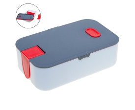 Ланч-бокс з перегородкою 'Veronica' 850 мл (Червоний)