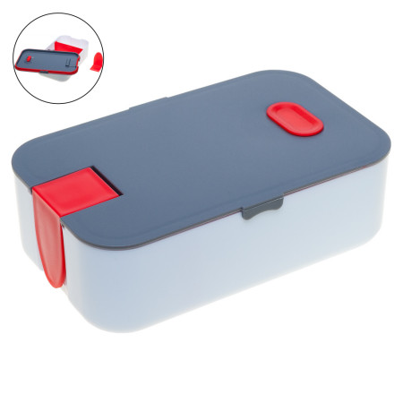 Ланч-бокс з перегородкою 'Veronica' 850 мл (Червоний) Ланч-бокс з перегородкою 'Veronica' 850 мл (Червоний)