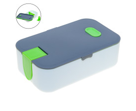 Ланч-бокс з перегородкою 'Veronica' 850 мл (Світло-зелений)